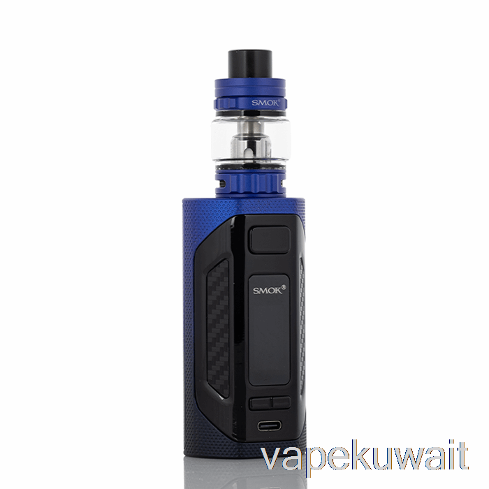 سموك ريجيل 230 واط مجموعة بداية، أسود أزرق، مجموعات Vape Pod
